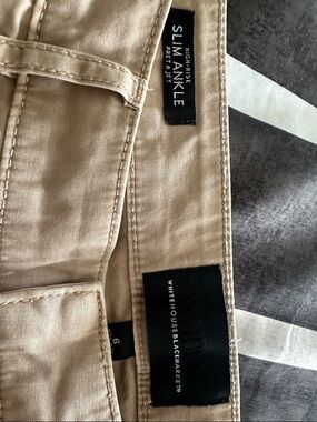 White House Black Market women's  Ankle Jeans - khaki